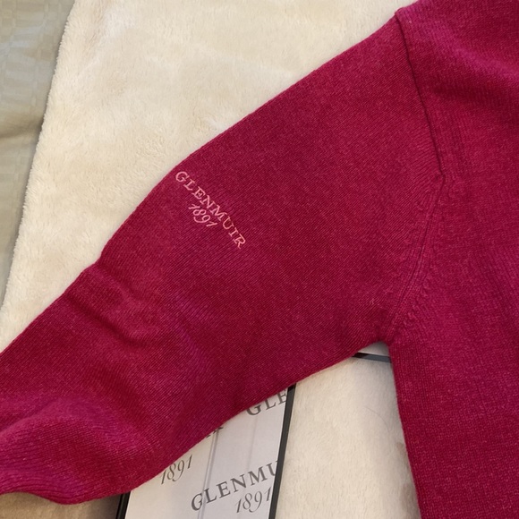 Mens Glenmuir1891 100%wool V neck sweater - Picture 8 of 8